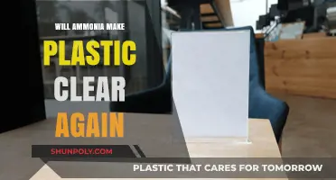 Can Ammonia Restore Clarity to Cloudy Plastic Items Effectively?