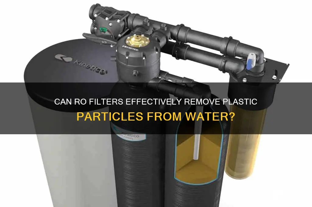 will an ro filter remove plastic