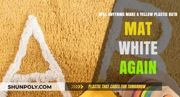 Reviving Yellow Plastic Bath Mats: Can They Ever Turn White Again?