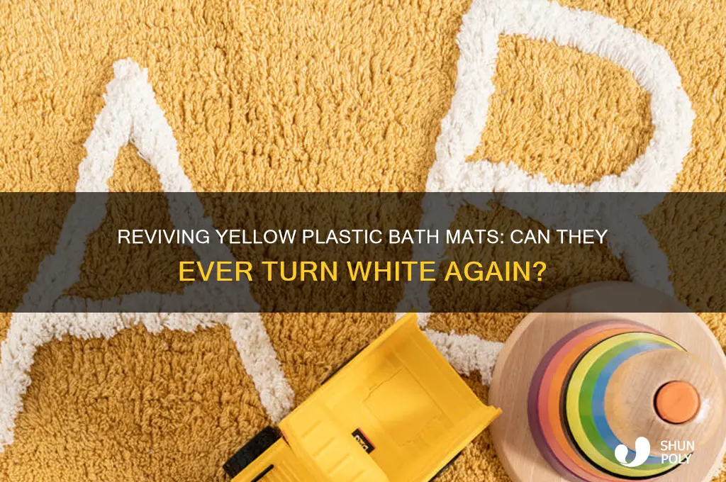 Reviving Yellow Plastic Bath Mats: Can They Ever Turn White Again ...