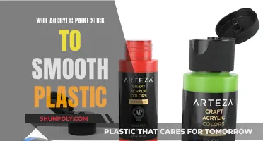 How to Make Acrylic Paint Stick to Smooth Plastic