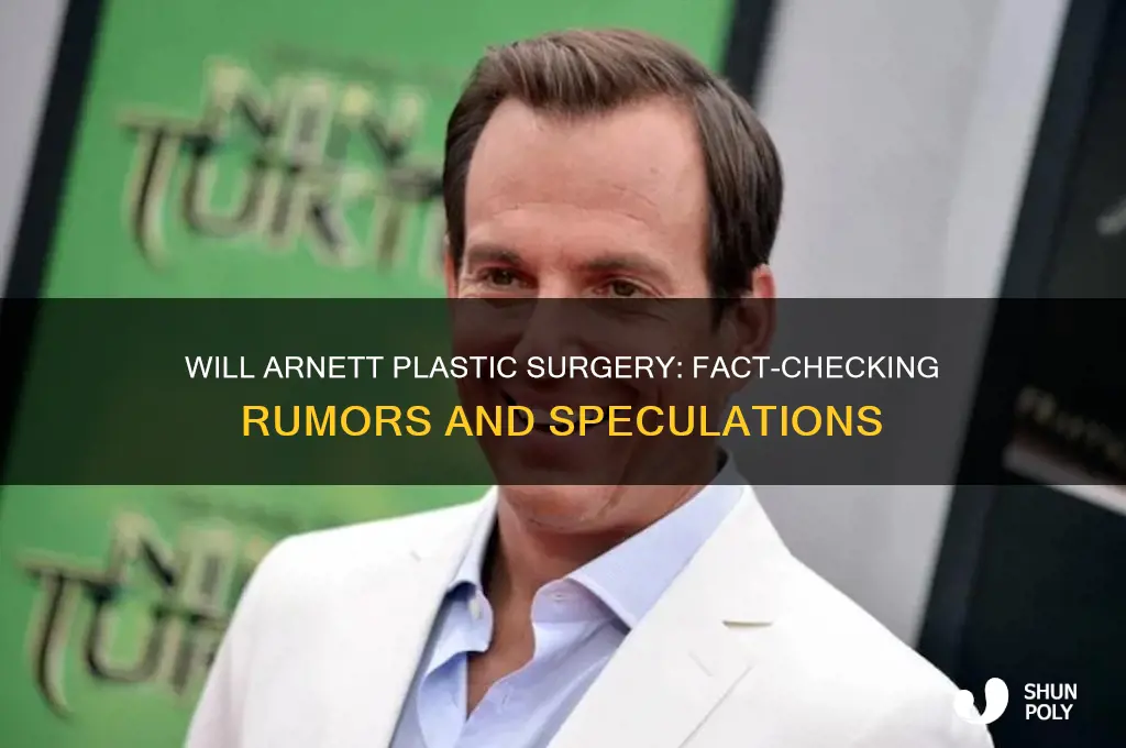 will arnett plastic surgery