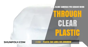 Can PIR Sensors in Blink Cameras Detect Motion Through Clear Plastic?