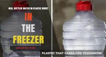 Can Bottled Water in Plastic Safely Freeze Without Bursting?