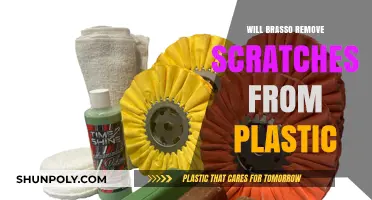 Can Brasso Effectively Remove Scratches from Plastic Surfaces?