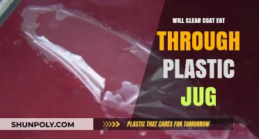 Can Clear Coat Damage Plastic Jugs? A Detailed Explanation