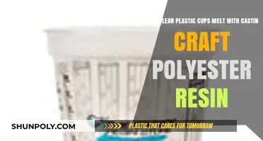 Can Clear Plastic Cups Withstand Casting Craft Polyester Resin Heat?
