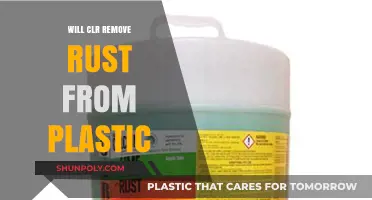 Can CLR Safely Remove Rust Stains from Plastic Surfaces?