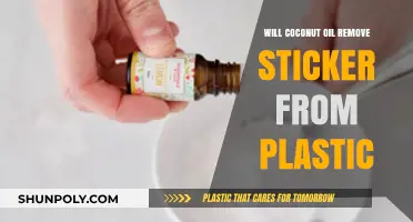 Coconut Oil Hack: Removing Stickers from Plastic Surfaces Easily