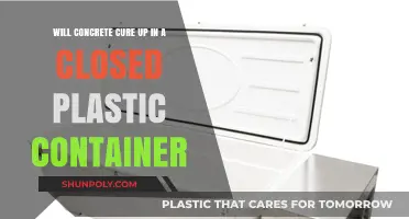 Concrete Curing: Can Plastic Containers Work?