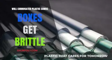 Do Corrugated Plastic Comic Boxes Become Brittle Over Time?