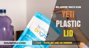 Can Denture Tablets Effectively Clean Your Yeti Plastic Lid?