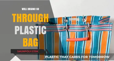 Can Draino Safely Dissolve Through a Plastic Bag?