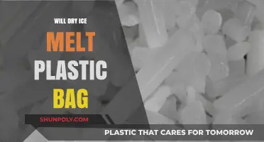 Can Dry Ice Safely Be Stored in Plastic Bags?