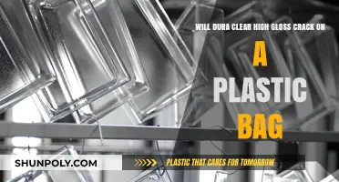 Does Dura Clear High Gloss Crack on Plastic Bags? Find Out