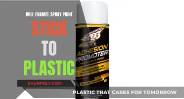 Spray Paint on Plastic: Will Enamel Stick?