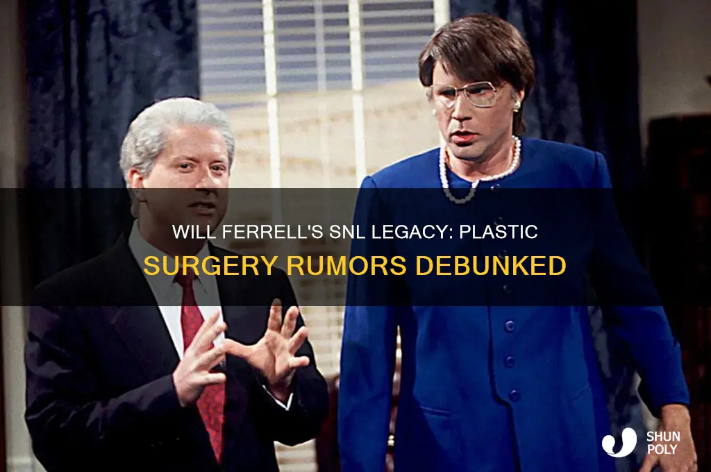 will ferrell snl plastic surgery