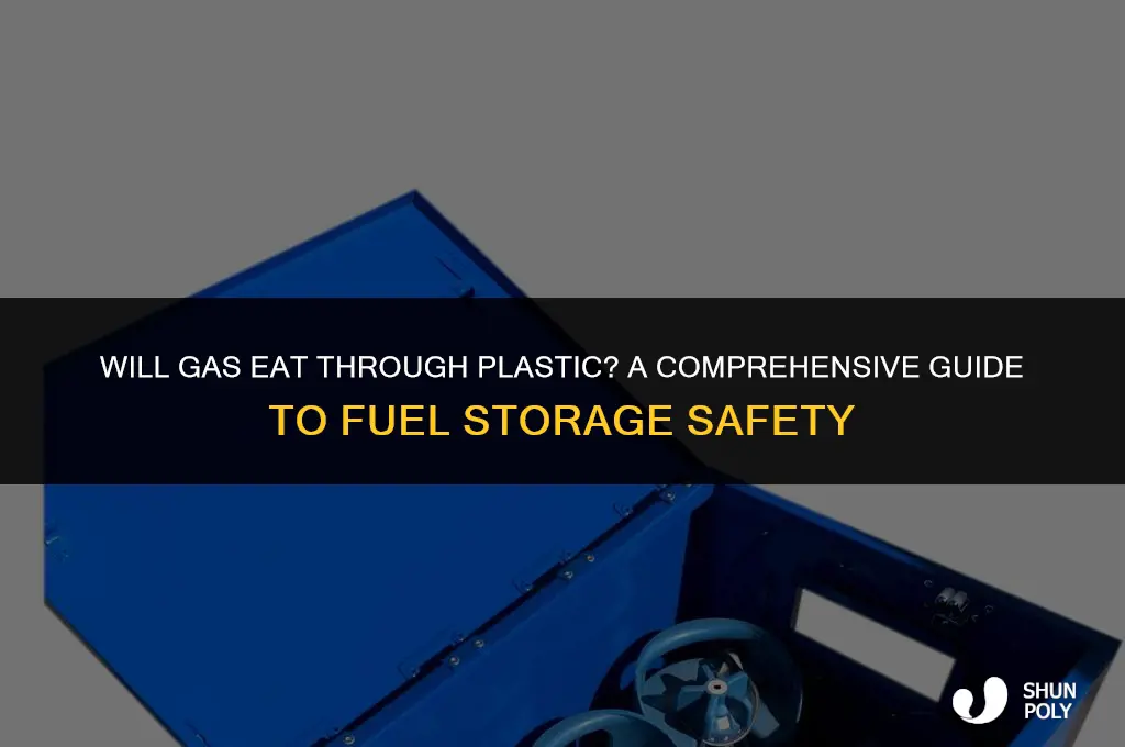 will gas eat through plastic