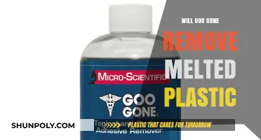 Can Goo Gone Effectively Remove Melted Plastic? A Comprehensive Guide