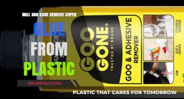 Can Goo Gone Safely Remove Super Glue from Plastic Surfaces?