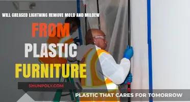Greased Lightning: Effective Mold and Mildew Remover for Plastic Furniture?