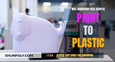 Hairspray: Sealing Acrylic Paint to Plastic Permanently?