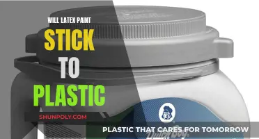 How to Make Latex Paint Stick to Plastic
