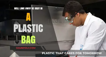 Is Lime Away Safe to Store in a Plastic Bag?