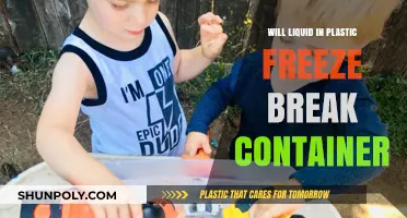 Freezing Liquids: Will Plastic Containers Shatter?
