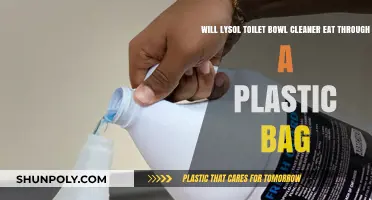 Lysol Toilet Bowl Cleaner: Can It Damage Plastic Bags?