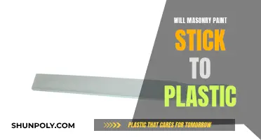 How to Paint Plastic with Masonry Paint