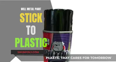How to Make Metal Paint Stick to Plastic