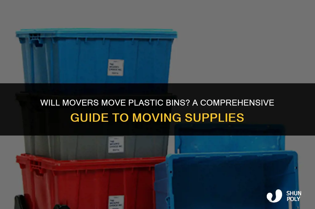 will movers move plastic bins