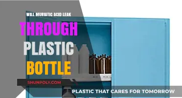 Can Muriatic Acid Safely Be Stored in Plastic Bottles?