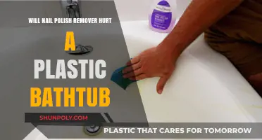 Nail Polish Remover and Plastic Bathtubs: Safe or Damaging?