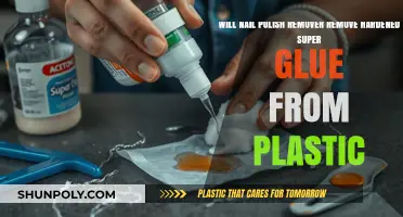 Can Nail Polish Remover Dissolve Hardened Super Glue on Plastic?