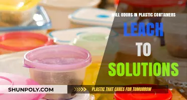 Plastic Containers: Odor Absorption and Leaching