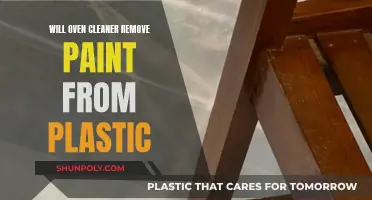 Oven Cleaner: Effective Paint Remover for Plastic Surfaces?