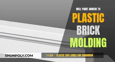 How to Paint Plastic Brick Molding?
