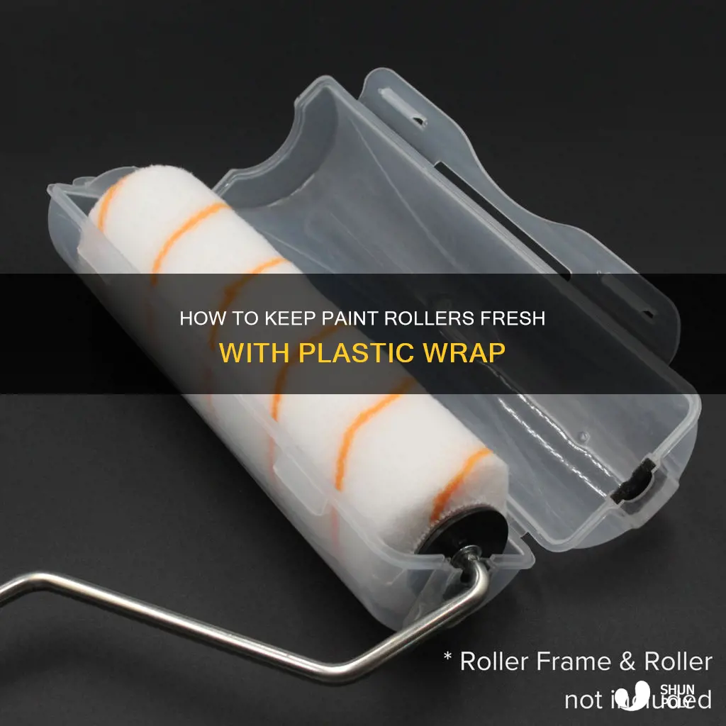 will paint roller stay fresh if wrapped in plastic
