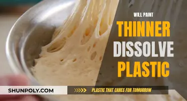 How Paint Thinner Interacts With Plastic