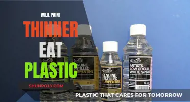 How Paint Thinner Interacts With Plastic Surfaces
