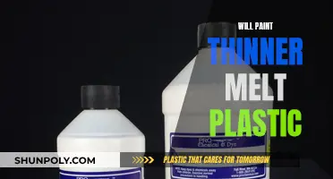 Thinner vs. Plastic: Will It Melt?