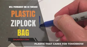 Does Permanent Ink Penetrate Plastic Ziplock Bags? A Practical Test