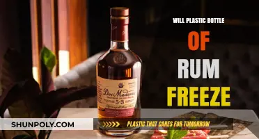Can Rum in Plastic Bottles Freeze? A Chilling Experiment Explained