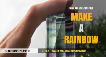 Can Plastic Crystals Create a Rainbow? Exploring the Science Behind It
