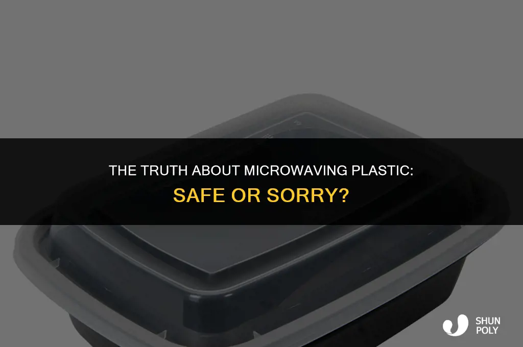 will plastic melt in the microwave