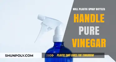Can Plastic Spray Bottles Safely Handle Pure Vinegar? Find Out