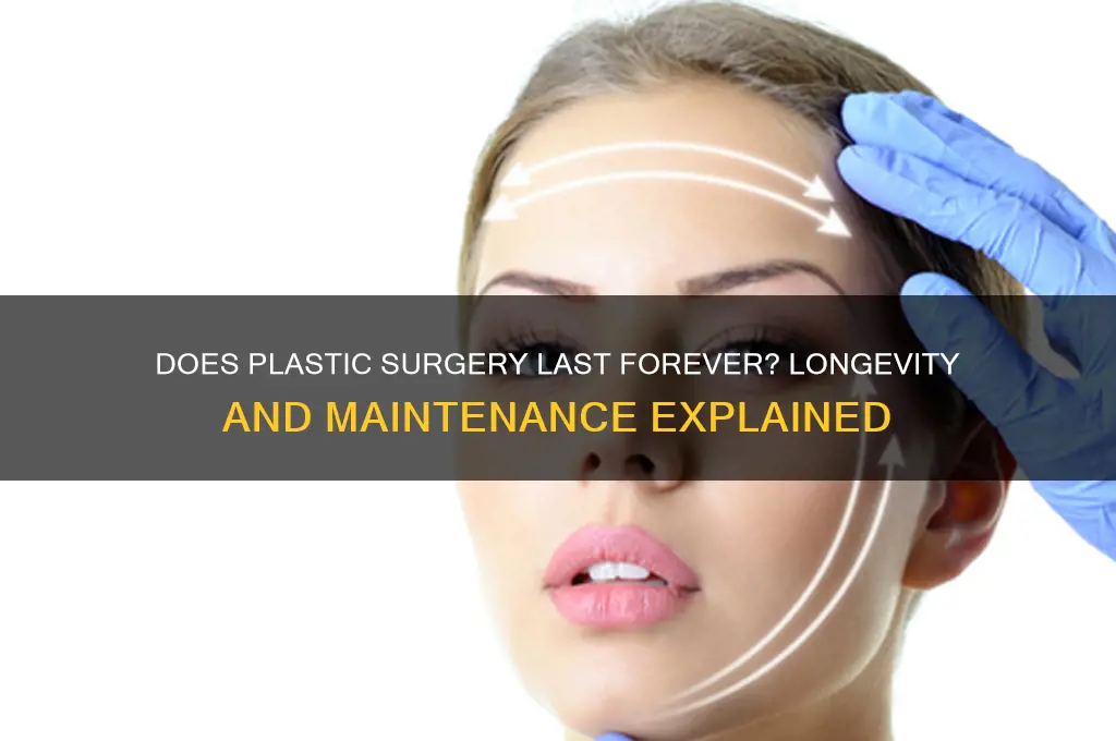 will plastic surgery last forever