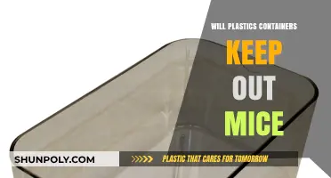 Plastic Containers: Effective Mouse Deterrent?